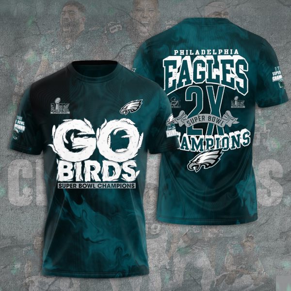 Philadelphia Eagles 3D Apparel - TANTN 10810