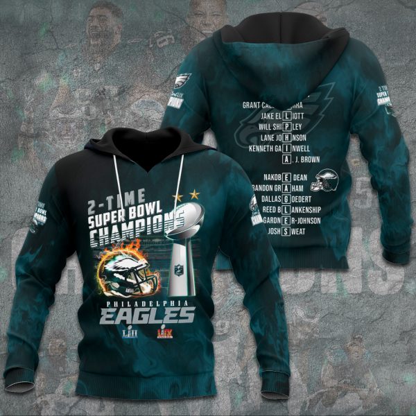 Philadelphia Eagles 3D Apparel - TANTN 10835