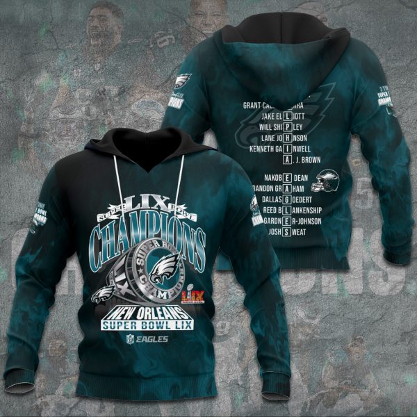 Philadelphia Eagles 3D Apparel - TANTN 10837