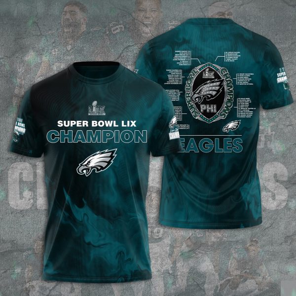 Philadelphia Eagles 3D Apparel - TANTN 10844