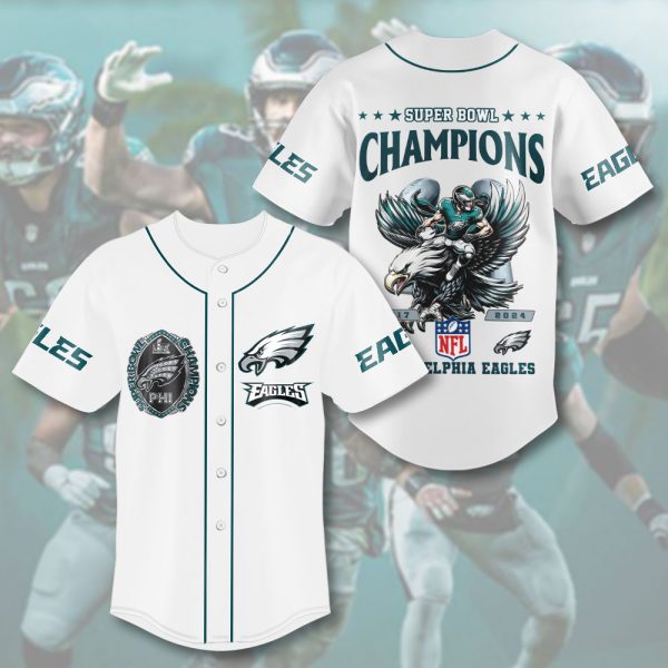 Philadelphia Eagles Baseball Jersey - HOATT 8331