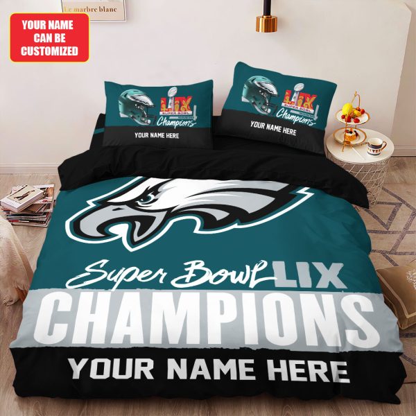 Personalized Philadelphia Eagles Bedding set - TANTN 10906