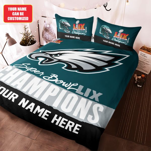 Personalized Philadelphia Eagles Bedding set - TANTN 10906