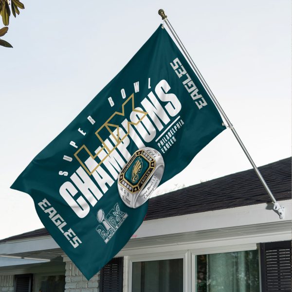 Philadelphia Eagles 3D House Flag - HOATT 8463