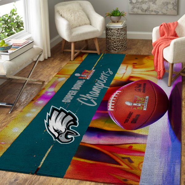 Philadelphia Eagles Rectangular Rug - TANTN 10915