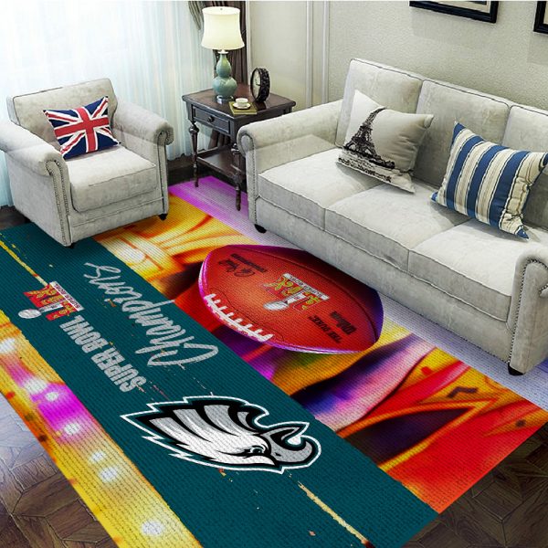 Philadelphia Eagles Rectangular Rug - TANTN 10915