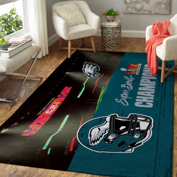 Philadelphia Eagles Rectangular Rug - TANTN 10917