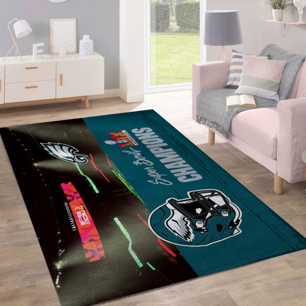 Philadelphia Eagles Rectangular Rug - TANTN 10917