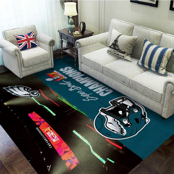 Philadelphia Eagles Rectangular Rug - TANTN 10917