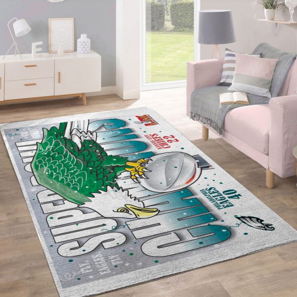 Philadelphia Eagles Rectangular Rug - TANTN 10927