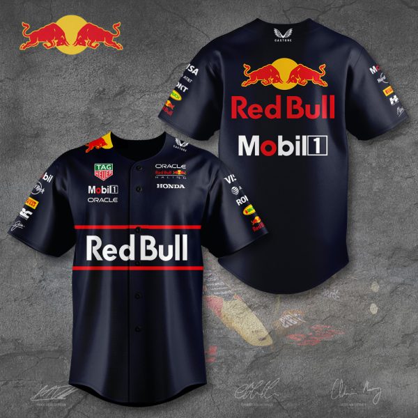 Red Bull Racing F1 Baseball Jersey - TANTN 10886