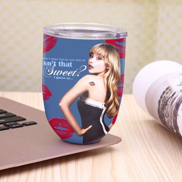 Sabrina Carpenter Wine Tumbler - VANDH 4301