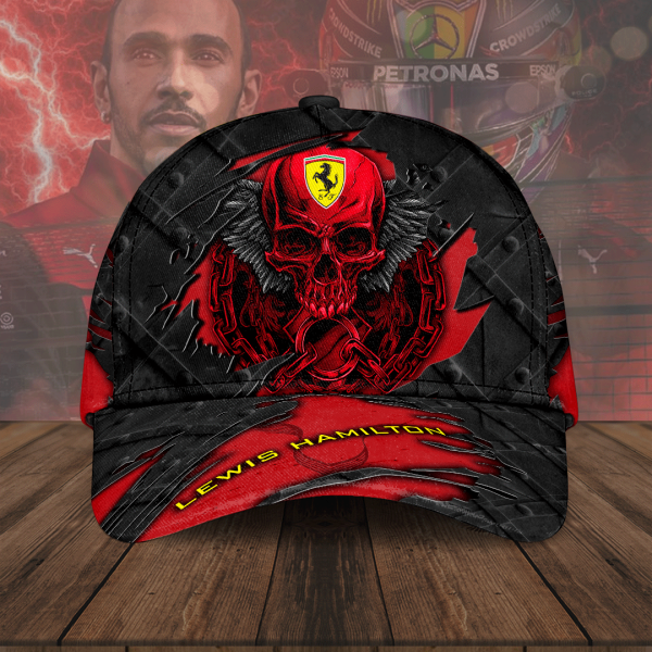 Lewis Hamilton x Scuderia Ferrari Classic Cap - ANHNV 5954