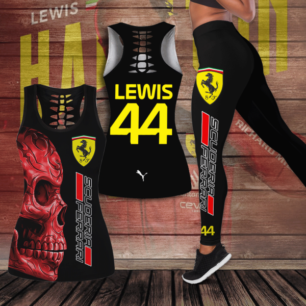 Scuderia Ferrari x Lewis Hamilton Hollow Tank Top Leggings - ANHNV 6050