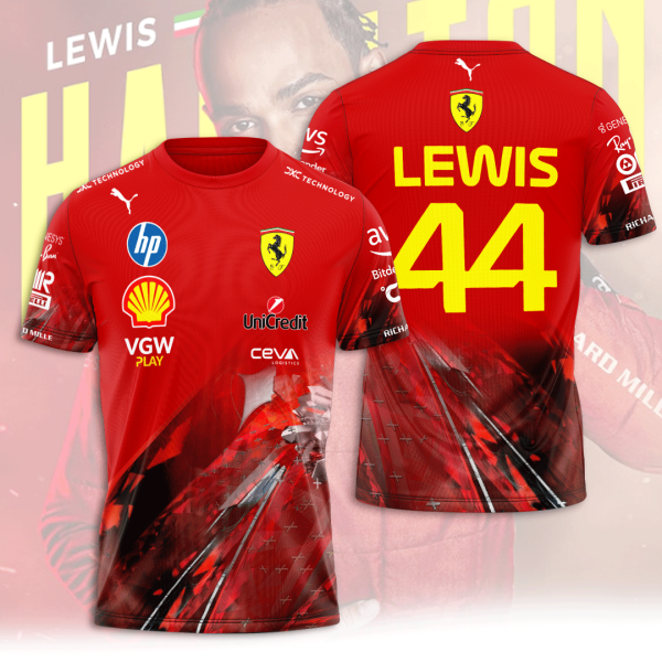 Scuderia Ferrari x Lewis Hamilton 3D Apparel - ANHNV 5942