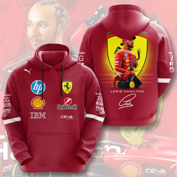 Scuderia Ferrari x Lewis Hamilton 3D Apparel – HOATT 8739