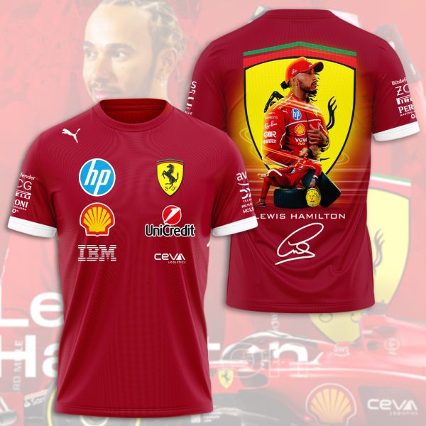 Scuderia Ferrari x Lewis Hamilton 3D Apparel – HOATT 8739