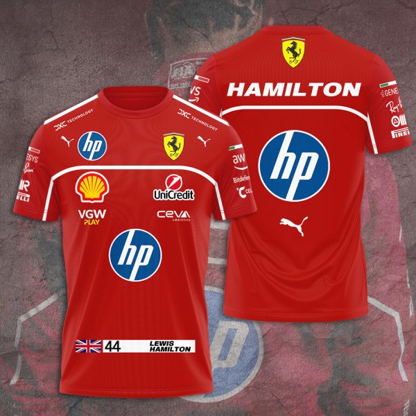 Scuderia Ferrari x Lewis Hamilton 3D Apparel - TANTN 10603