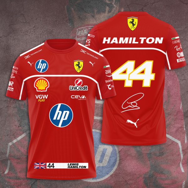 Scuderia Ferrari x Lewis Hamilton 3D Apparel - TANTN 10995