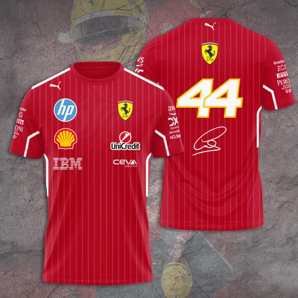 Scuderia Ferrari x Lewis Hamilton 3D Apparel - TANTN 10996