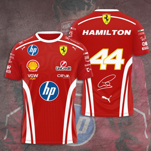 Scuderia Ferrari x Lewis Hamilton 3D Apparel - TANTN 11011