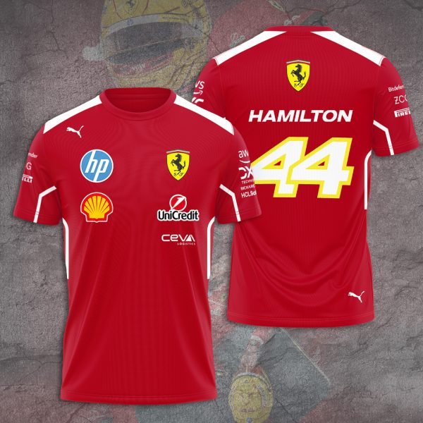 Scuderia Ferrari x Lewis Hamilton 3D Apparel - TANTN 11033