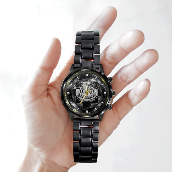 Newcastle United Black Stainless Steel Watch - GNE 3058