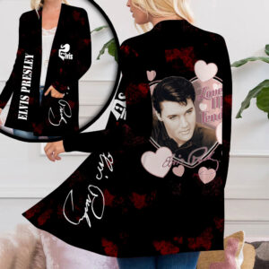 Elvis Presley Women's Patch Pocket Cardigan - NGHIAVT 0906