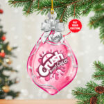 Personalized Breast Cancer Awareness Custom Shape 1-Side Printed Acrylic Ornament – MAITM 8430