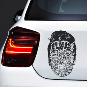 Elvis Presley Car Sticker - MAITM 6528
