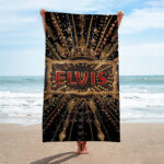 Elvis Presley Rectangle Beach Towel - MAITM 11950
