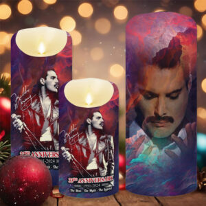 Freddie Mercury Led Candle - MAITM 8757