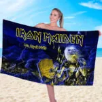 Iron Maiden Rectangle Beach Towel - MAITM 12049