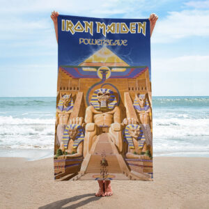 Iron Maiden Rectangle Beach Towel - MAITM 12052