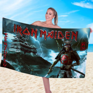 Iron Maiden Rectangle Beach Towel - MAITM 12257