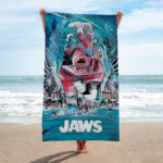 Jaws Rectangle Beach Towel - MAITM 12058