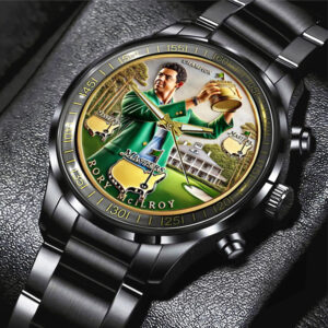 Masters Tournament x Rory McIlroy Black Stainless Steel Watch - MAITM 10732