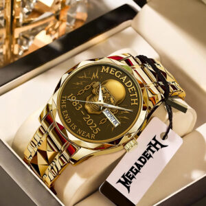 Megadeth Alloy Luxury Quartz Watch - MAITM12597