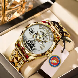 US Marine Corps Alloy Luxury Quartz Watch - MAITM 12179
