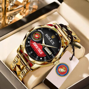 US Marine Corps x Rolex Alloy Luxury Quartz Watch - MAITM 12204