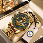 US Navy Alloy Luxury Quartz Watch - MAITM 12450