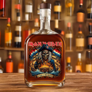 Iron Maiden 25oz Empty Whiskey Bottle - TMTHU 239