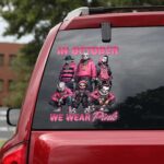 Breast Cancer Awareness x Horror Movies Car Sticker – HOATT 6683