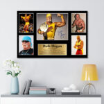 Hulk Hogan Rectangle Canvas With Inner Frame - MAITM 12435