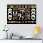 Metallica Rectangle Canvas With Inner Frame - MAITM 12136