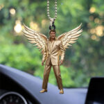 Elvis Presley Custom shape 2-sided Acrylic Car Ornament - MAITM12677