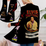 Elvis Presley Women’s Patch Pocket Cardigan – MAITM 5203