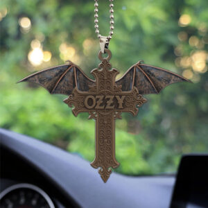 Ozzy Osbourne Custom shape 2-sided Acrylic Car Ornament - MAITM 12439