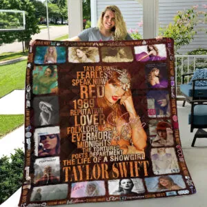 Taylor Swift Quilt Blanket – MAITM12621