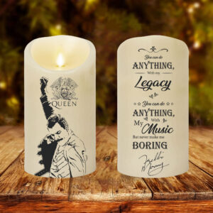 Freddie Mercury Led Candle - MAITM 8694